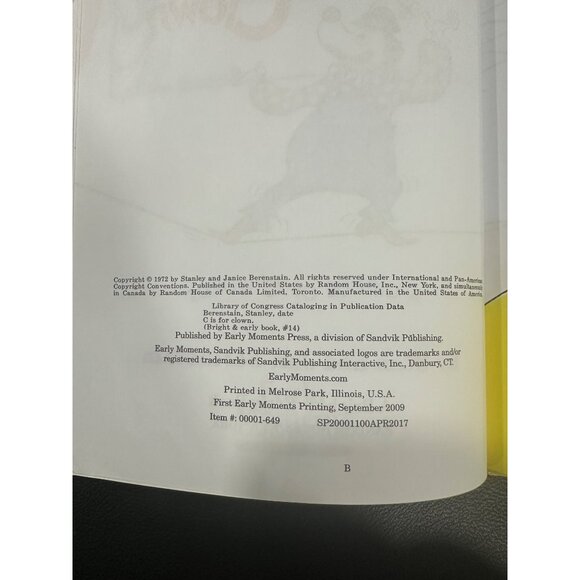 Bernstain bears 6 book bundle- “Bears on wheels” “B book” “on the moon” - Picture 11 of 16